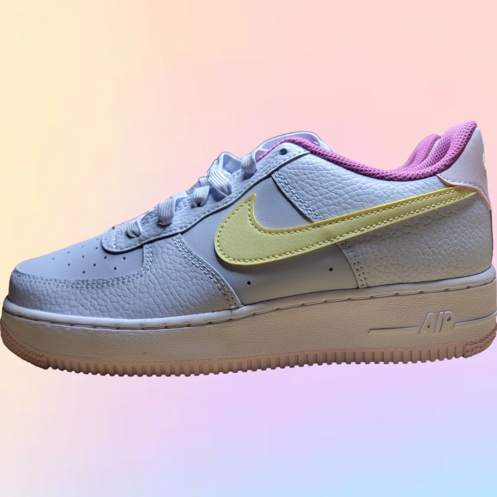 Air force 1 Grey/Citron Tint/Cosmic Fuchsia